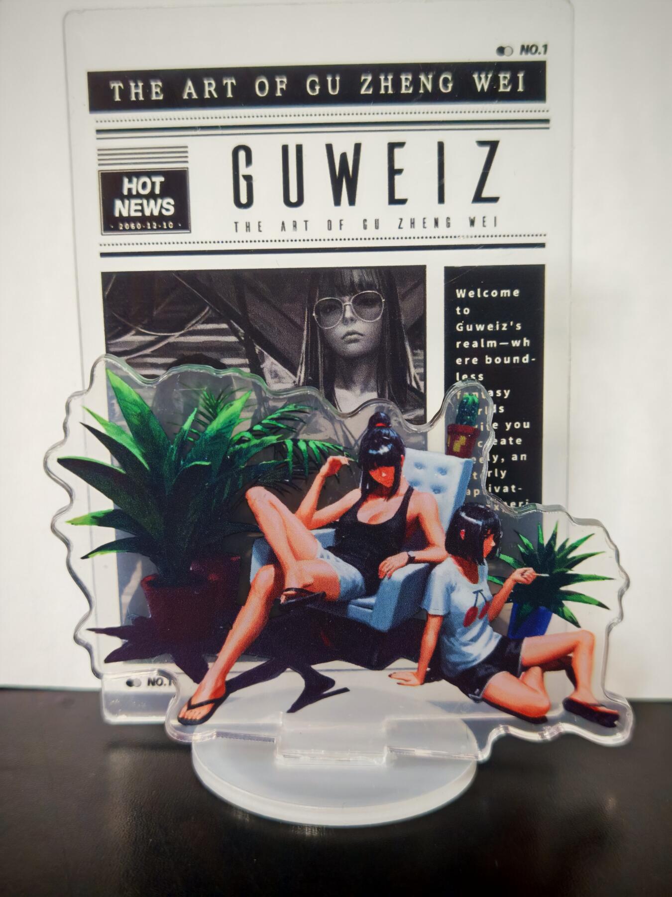 琦卡当当铺～第30期★★一大波美女正向你走来~支持寄存★★~【9点40结束】扫码加群抽[包邮券]~ 顾正炜-自带故事 Buff-立牌A款