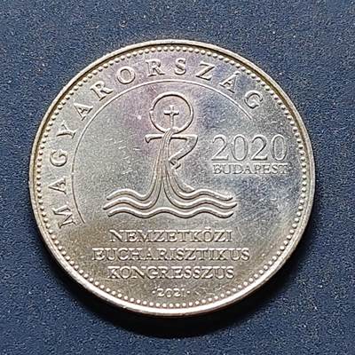 【全场包邮】纯粹捡漏拍498场-持续更新中 - 匈牙利2020年50福林世界圣餐大会纪念币