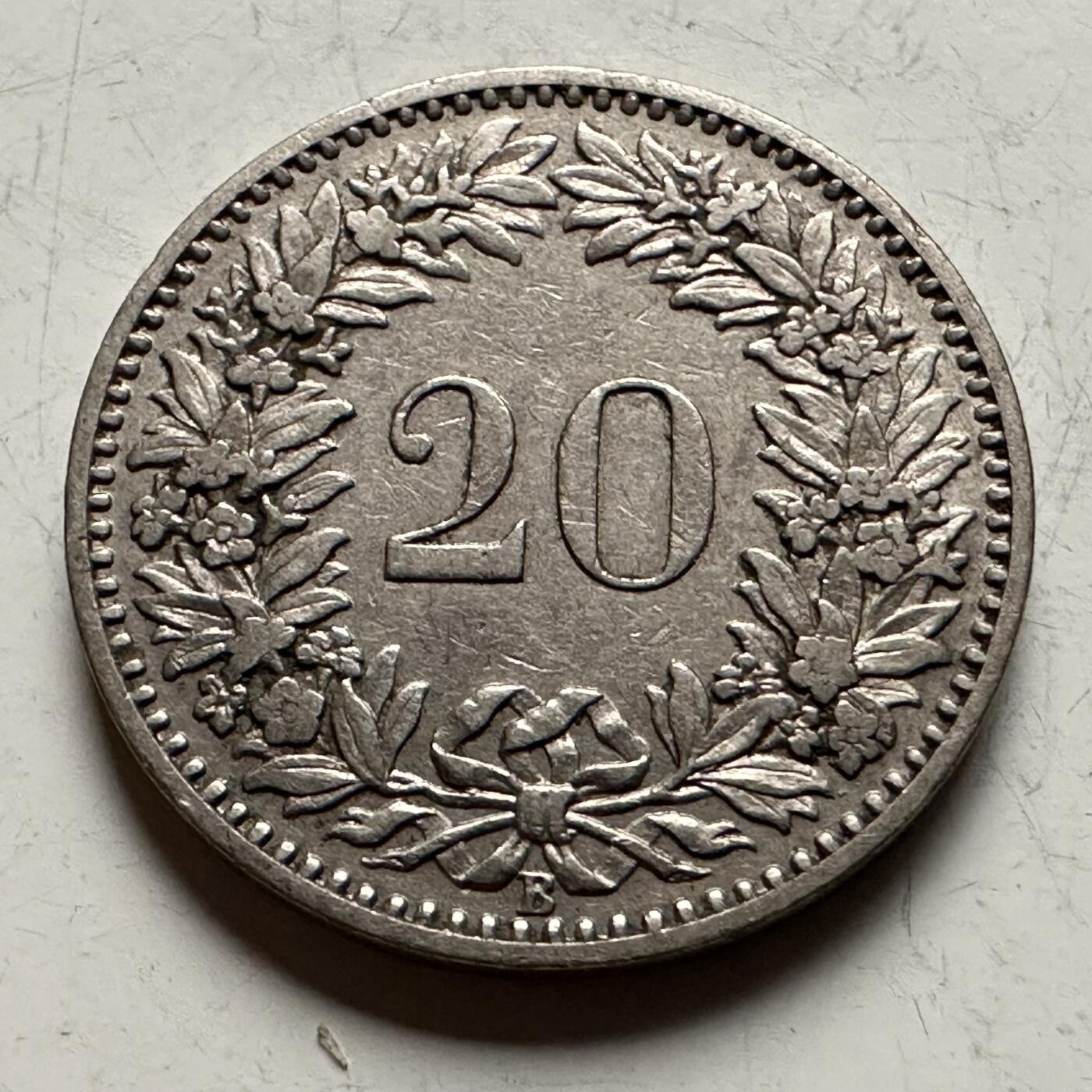 🌹外币初藏🌹🐯2026年第13场  每周二四六晚8️⃣点 接代拍 瑞士1909年二十分