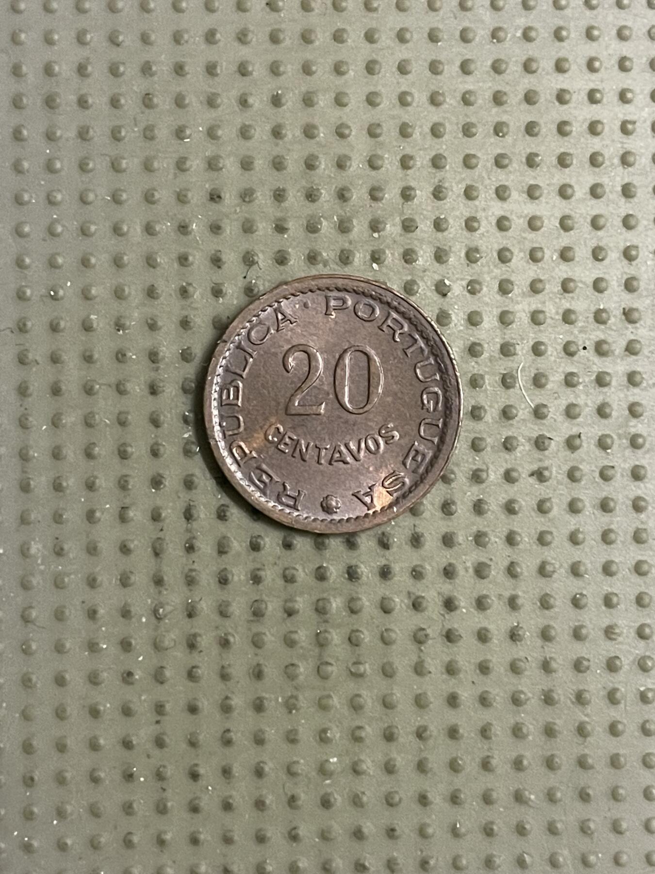 2026年第18场各国散币拍卖（总第168场） 葡属莫桑比克1973年20分