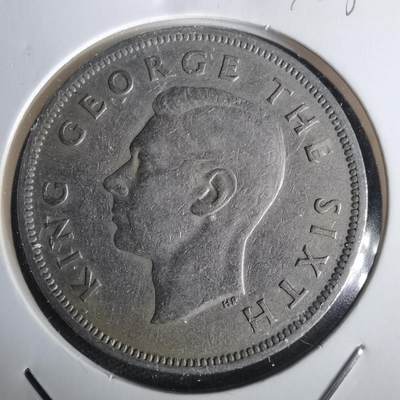 沼泽如烟--第976场 - 新西兰1949年半克朗