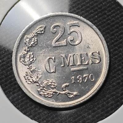 KK钱币收藏小铺  第390期  2月预留时间 周末发货 -  1970摩洛哥25分