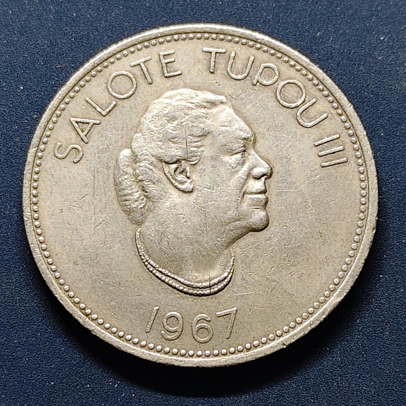 【全场包邮】纯粹捡漏拍498场-持续更新中 汤加1967年图普三世50分