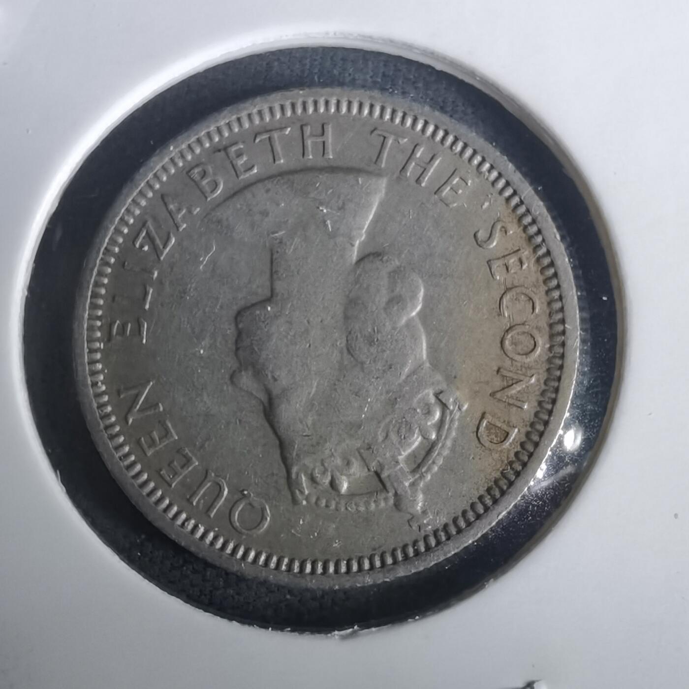 沼泽如烟--第976场 斐济1953年6便士伊二首年