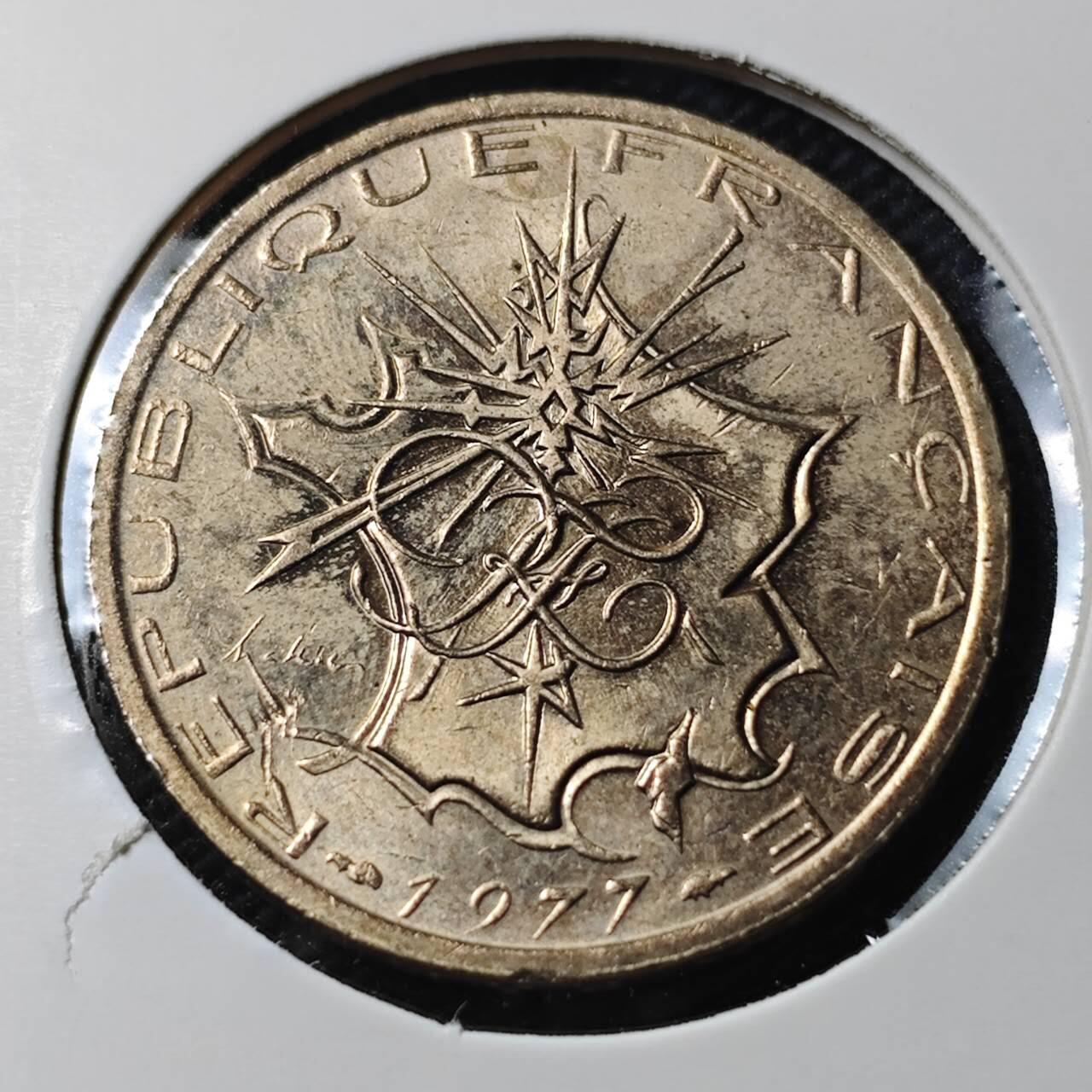 KK钱币收藏小铺  第390期  2月预留时间 周末发货  法国10法郎好品