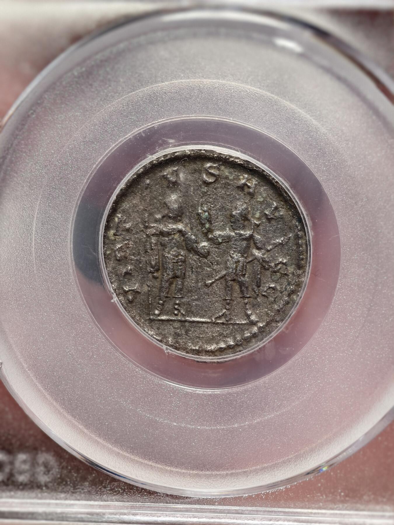 抚柳草堂-第十一期章牌钱币  奖章勋章限时免佣 满百包邮 放漏专场 公元1-3世纪 古罗马帝国银币 公博评级打制币不容易出分 钱币没有任何问题永久保真