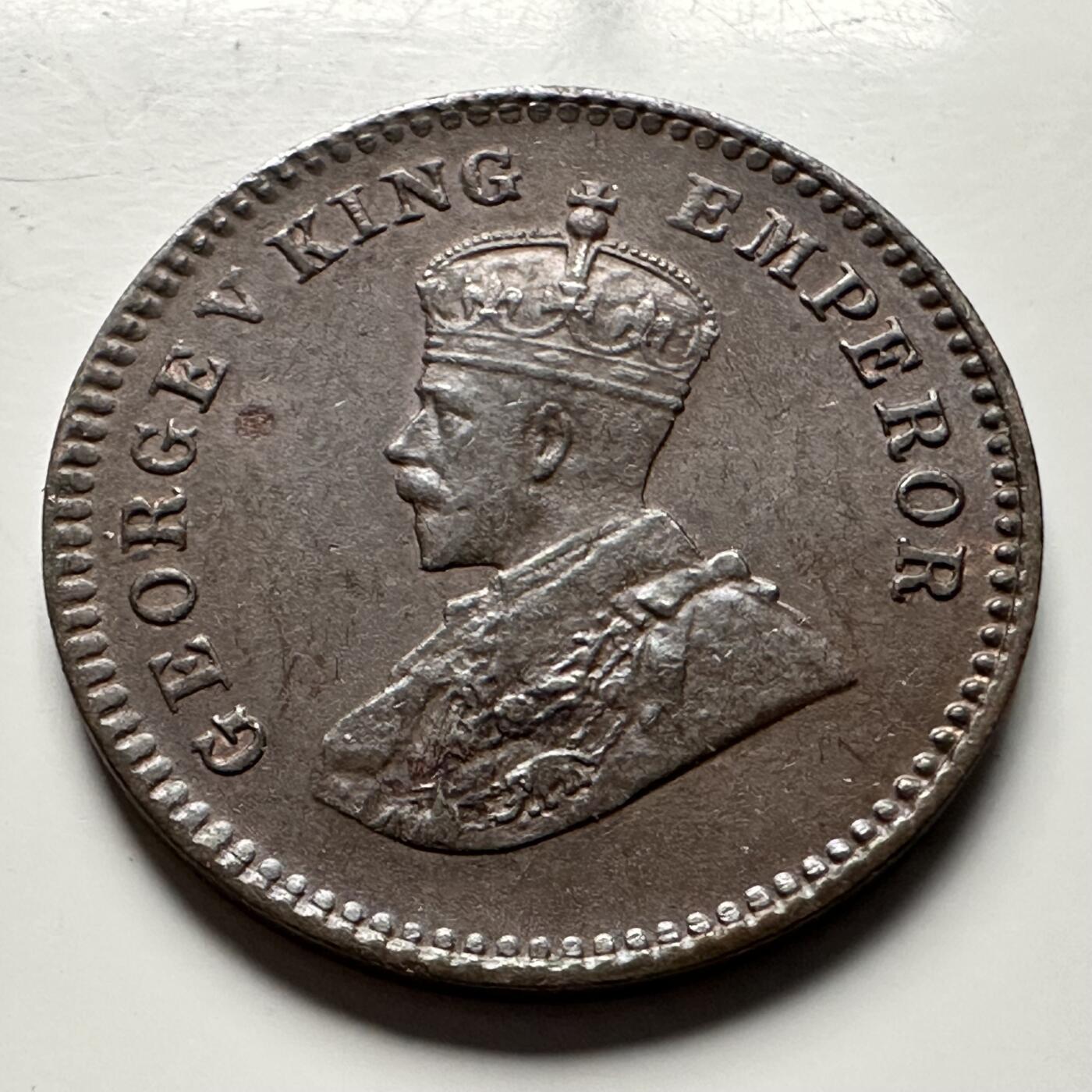 🌹外币初藏🌹🐯2026年第13场  每周二四六晚8️⃣点 接代拍 英属印度1933年1/12安娜