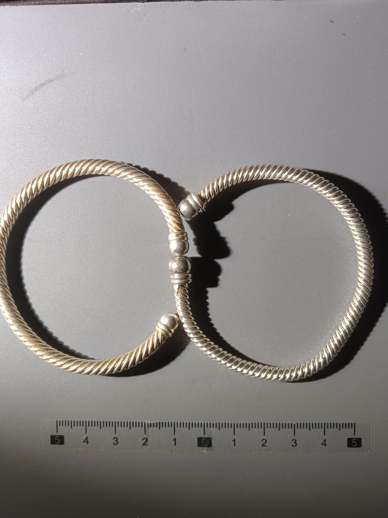 113期新疆红钱粟特钱币丝路钱币专场 A4回流手镯