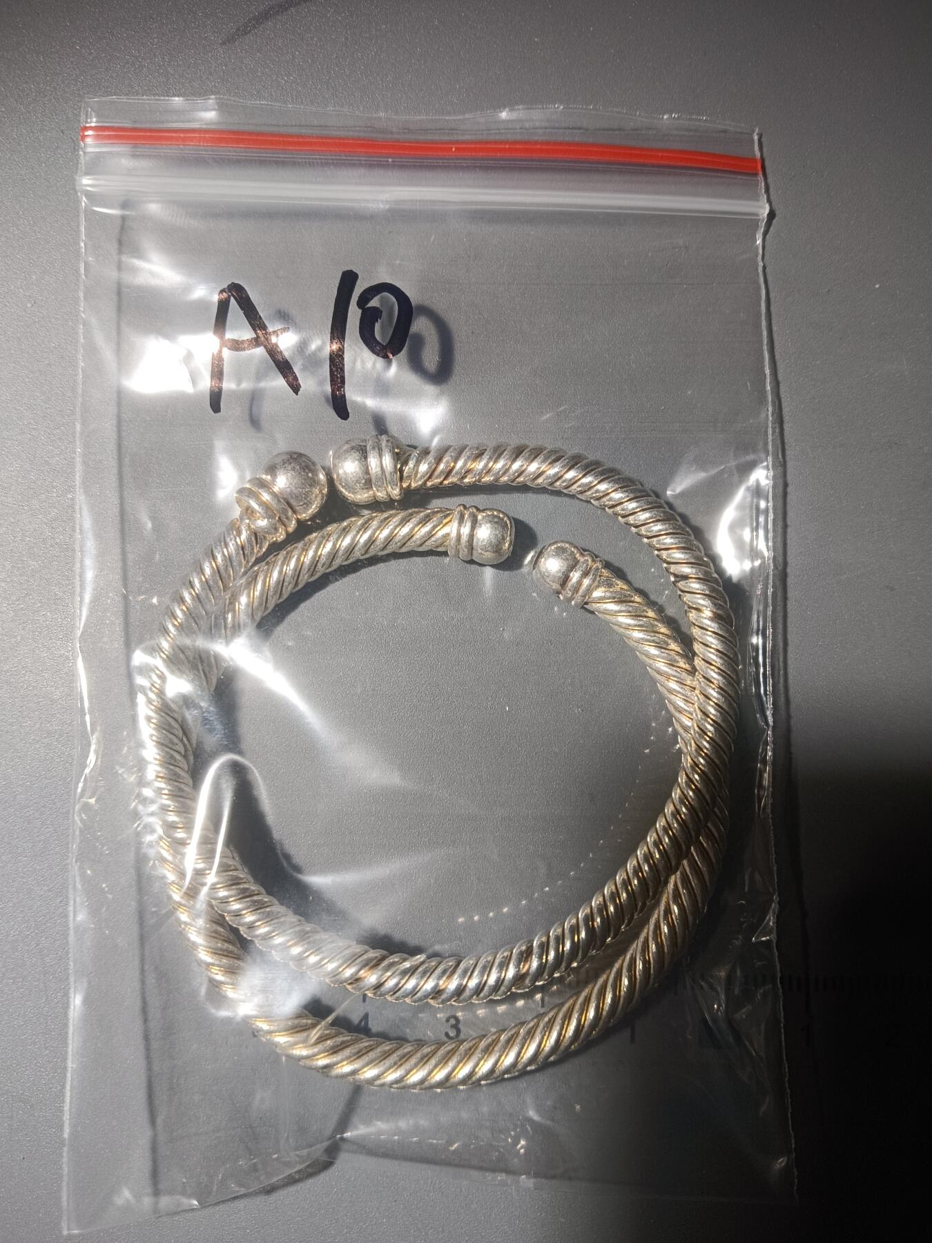 113期新疆红钱粟特钱币丝路钱币专场 A1回流手镯