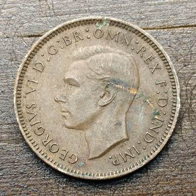 【铜匠收藏】★第142★散币专场 不寄存，30包邮。不满30元，支付5元运费。《接受代拍 代送NGC评级》 - 18【无寄存】 1945年 英国 1法新