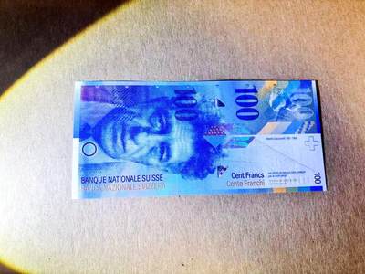 【Blue Auction】世界纸币精拍第780期——18级TOP拍卖/信誉/品质/专业/高效💫 - 瑞士 2014年100法郎 全新UNC