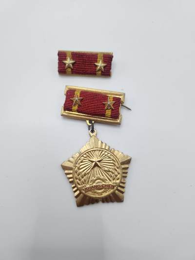 南水社首场拍卖 - 越南二级抗战勋章 章略完好