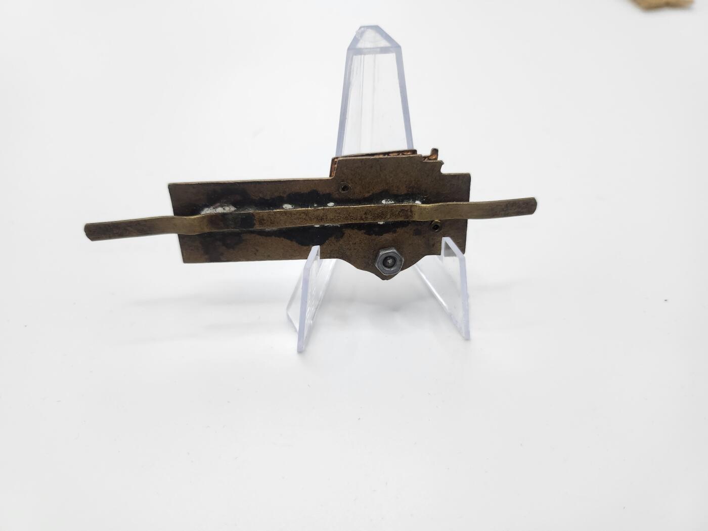 南水社首场拍卖 匈牙利高射炮操作士兵一级技能等级证章，铜质涂漆材质