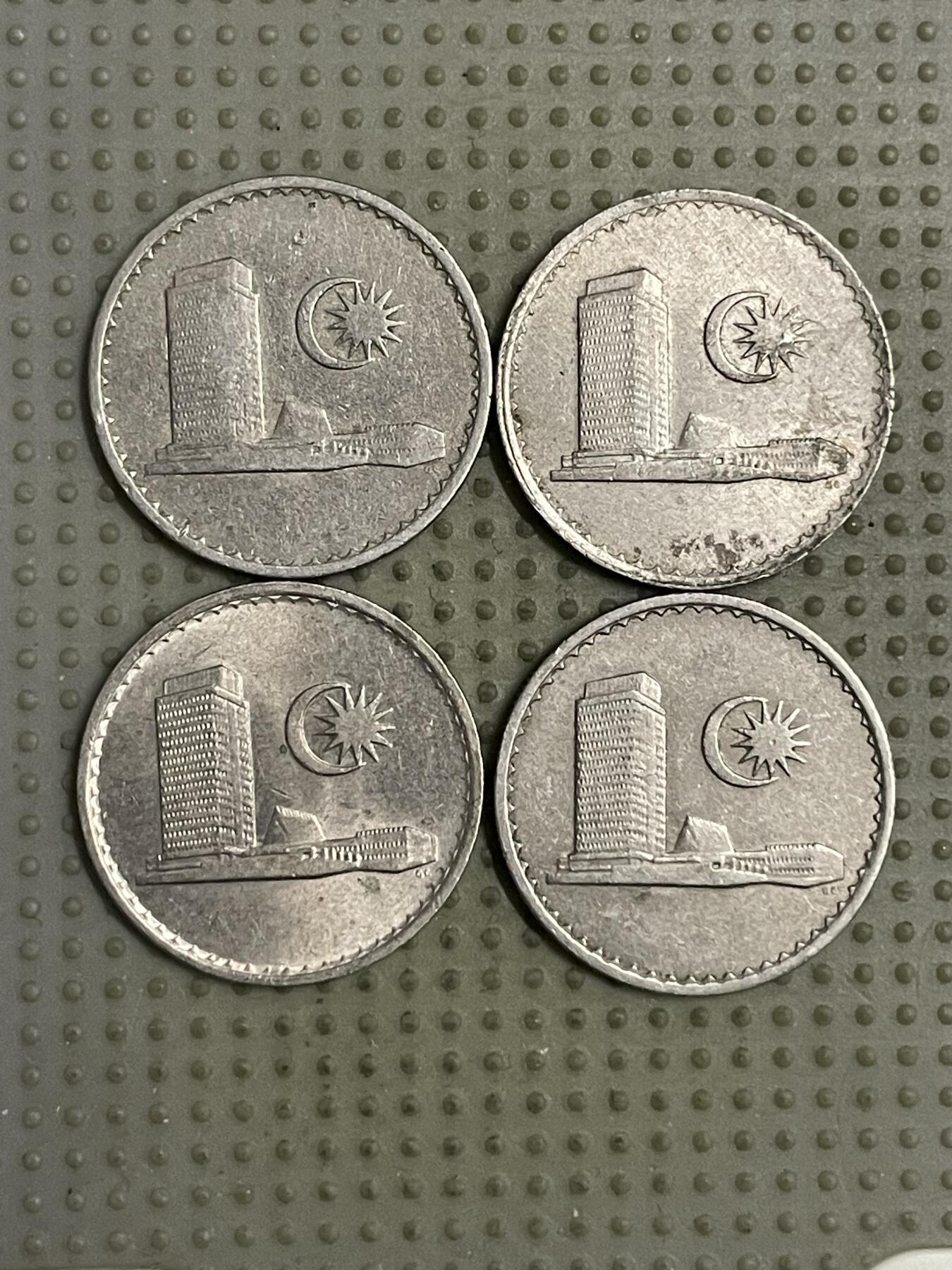 2026年第18场各国散币拍卖（总第168场） 马来西亚1968年10仙4枚