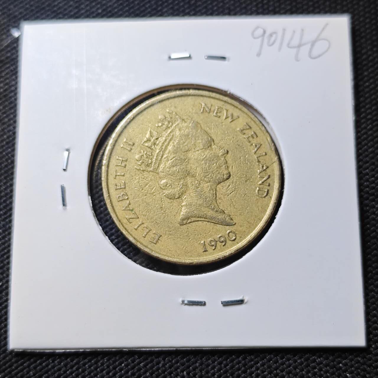 KK钱币收藏小铺  第390期  2月预留时间 周末发货  新西兰2元