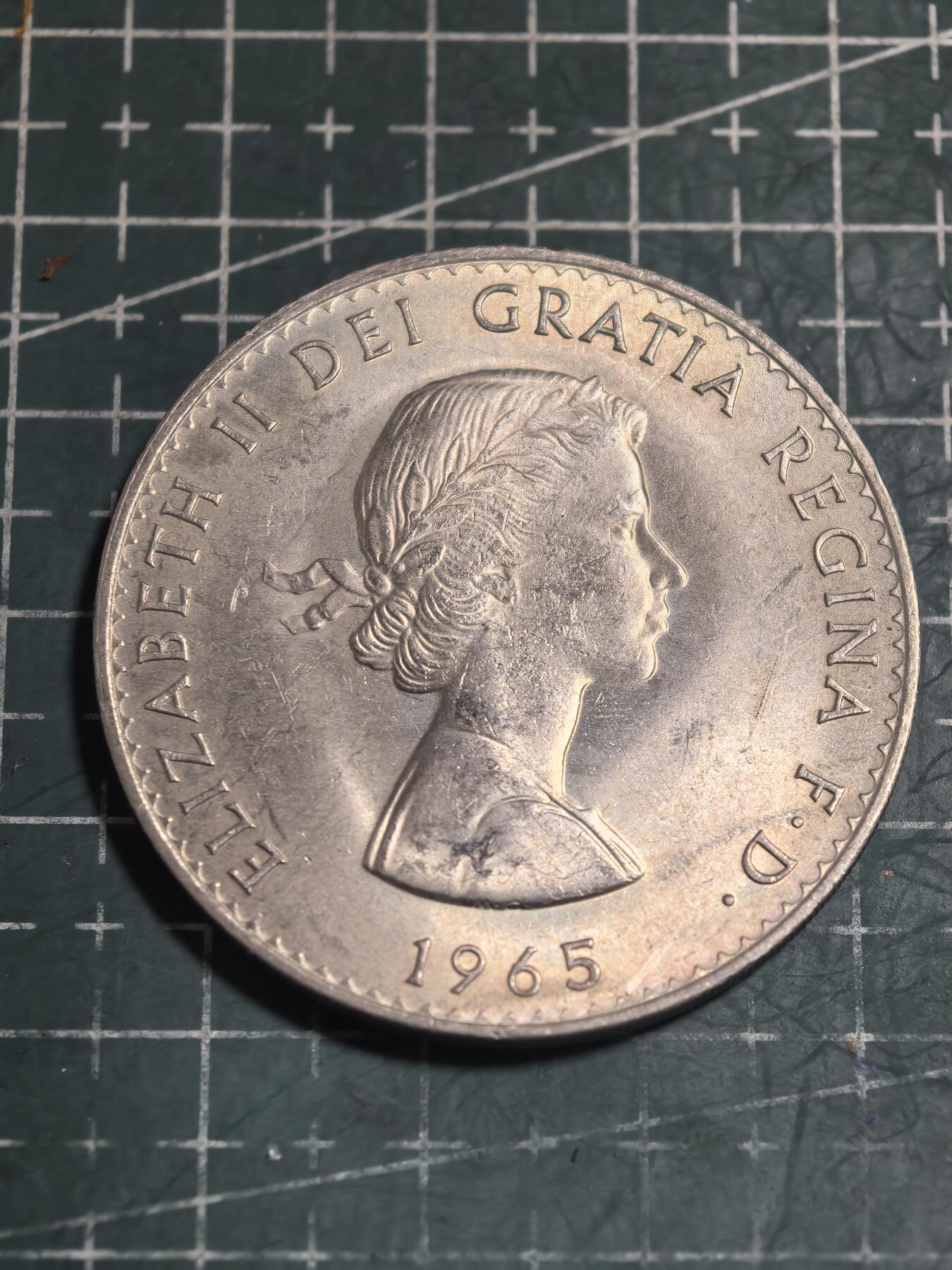 轻松集币无压力 英国丘吉尔1克朗