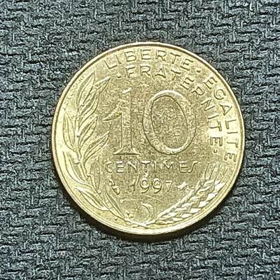 新2026B第六组世界各国精品钱币奖章纪念章花钱401-830 - 812法国10生丁