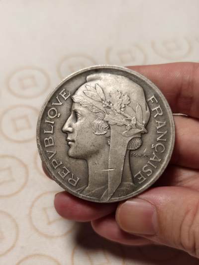 抚柳草堂-第十一期章牌钱币  奖章勋章限时免佣 满百包邮 放漏专场 - 19世纪末-20世纪初法国体育教育委员会镀银大铜章  大师莫隆作品 直径50mm  重量59.5g