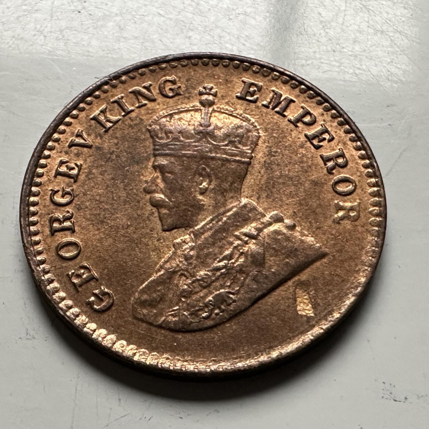 🌹外币初藏🌹🐯2026年第13场  每周二四六晚8️⃣点 接代拍 英属印度1920年1/12安娜 f