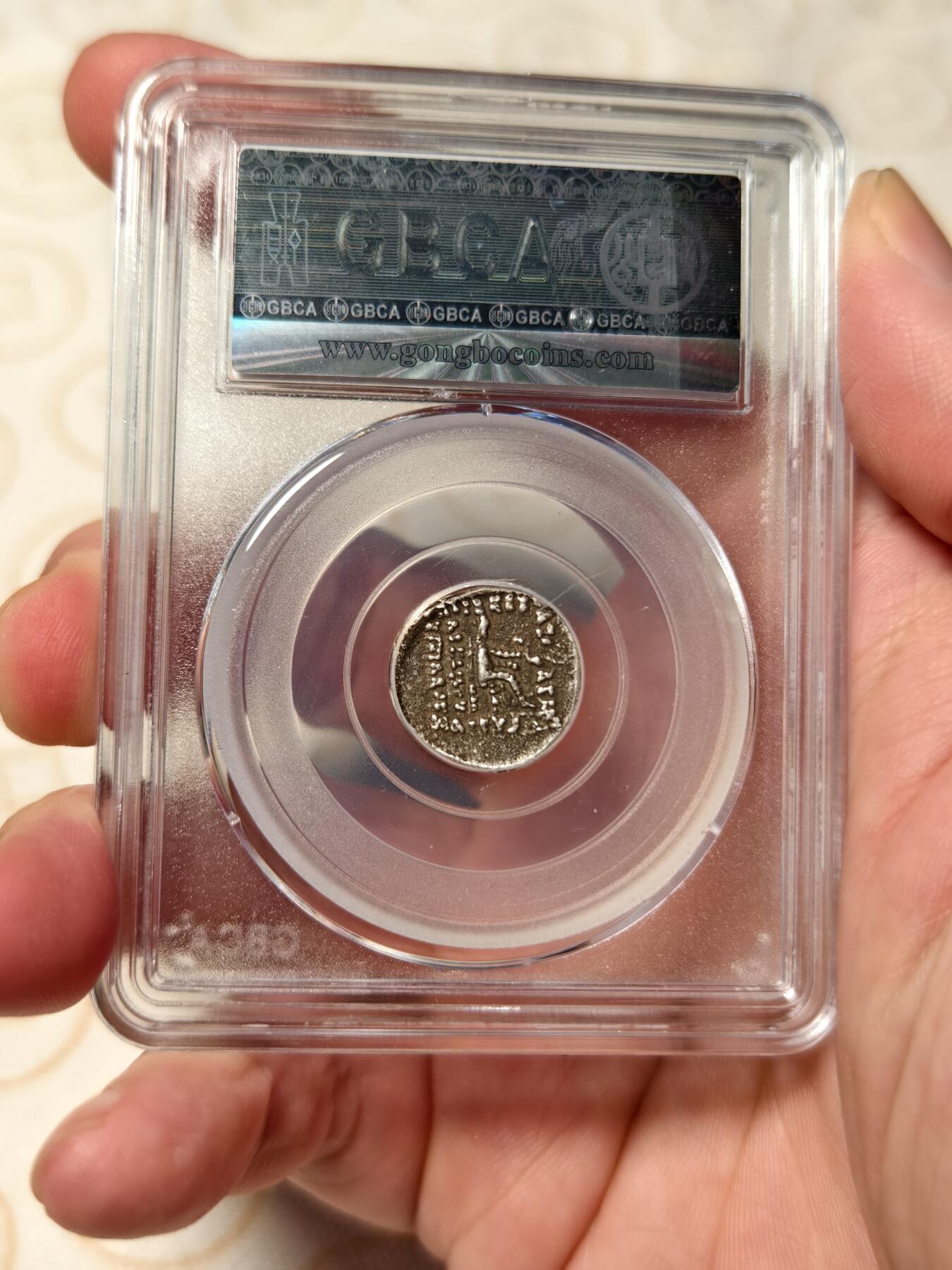 抚柳草堂-第十一期章牌钱币  奖章勋章限时免佣 满百包邮 放漏专场 公元1-3世纪帕提亚帝国（安息王朝）米特拉达特斯二世银币  公博xf06 早期打制币不容易有分 状态非常好 人像清晰细节很好 难得好品