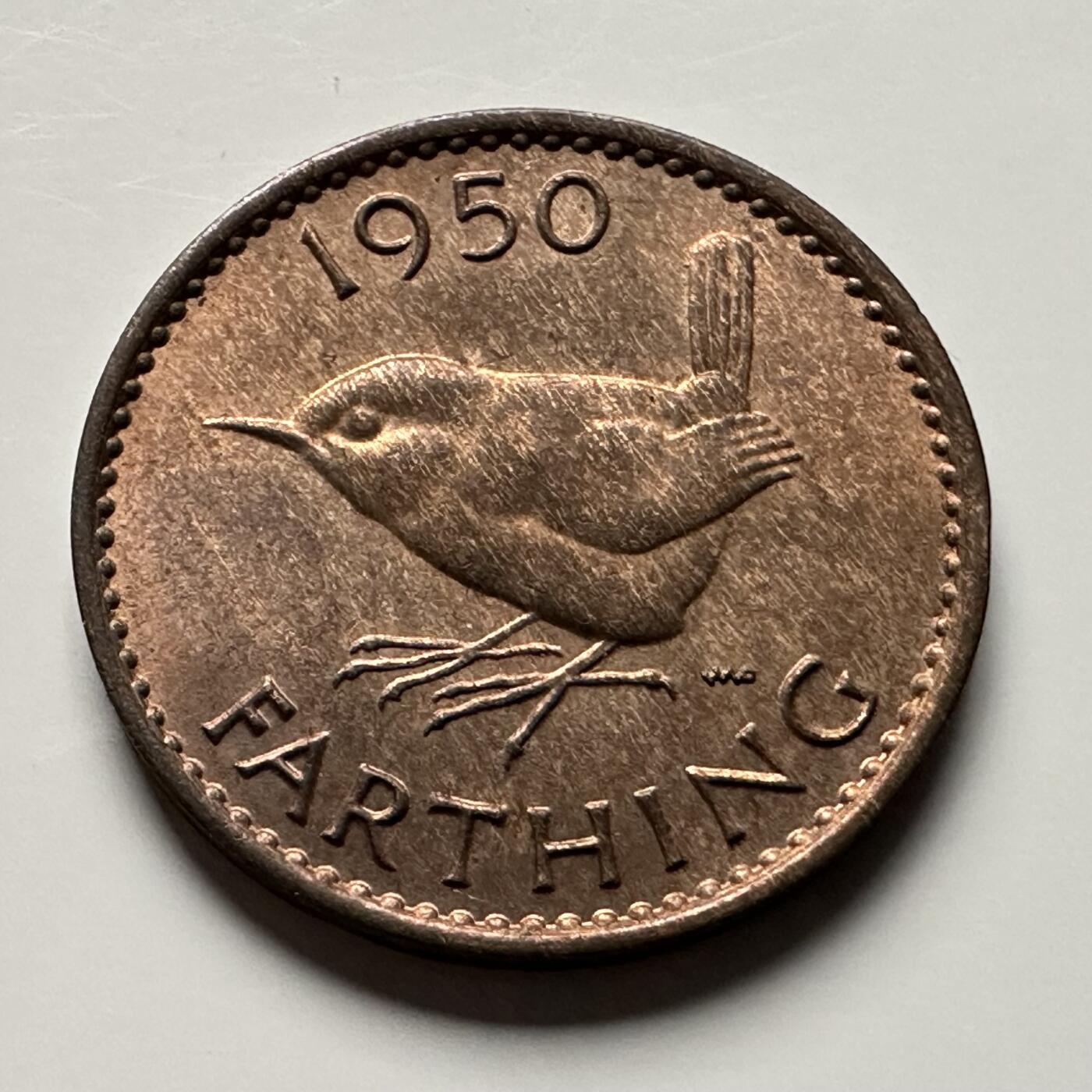 🌹外币初藏🌹🐯2026年第13场  每周二四六晚8️⃣点 接代拍 英国1950年一法新 c