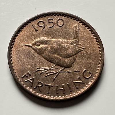 🌹外币初藏🌹🐯2026年第13场  每周二四六晚8️⃣点 接代拍 - 英国1950年一法新 c