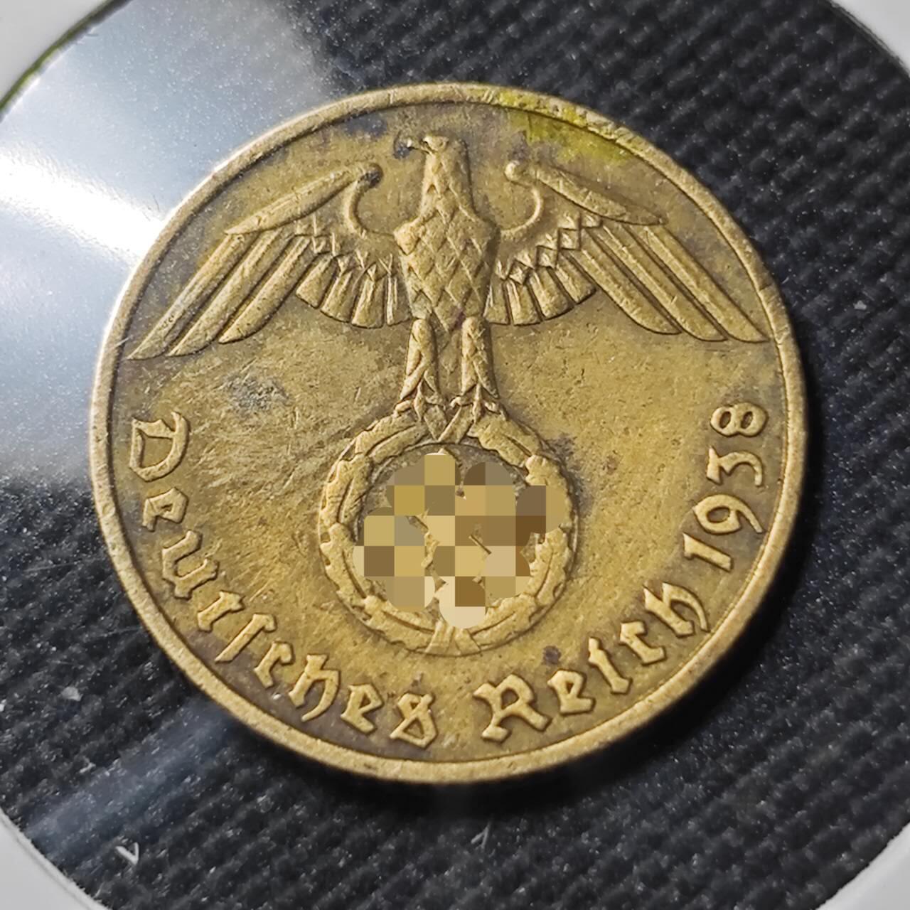 KK钱币收藏小铺  第390期  2月预留时间 周末发货  德国5芬尼