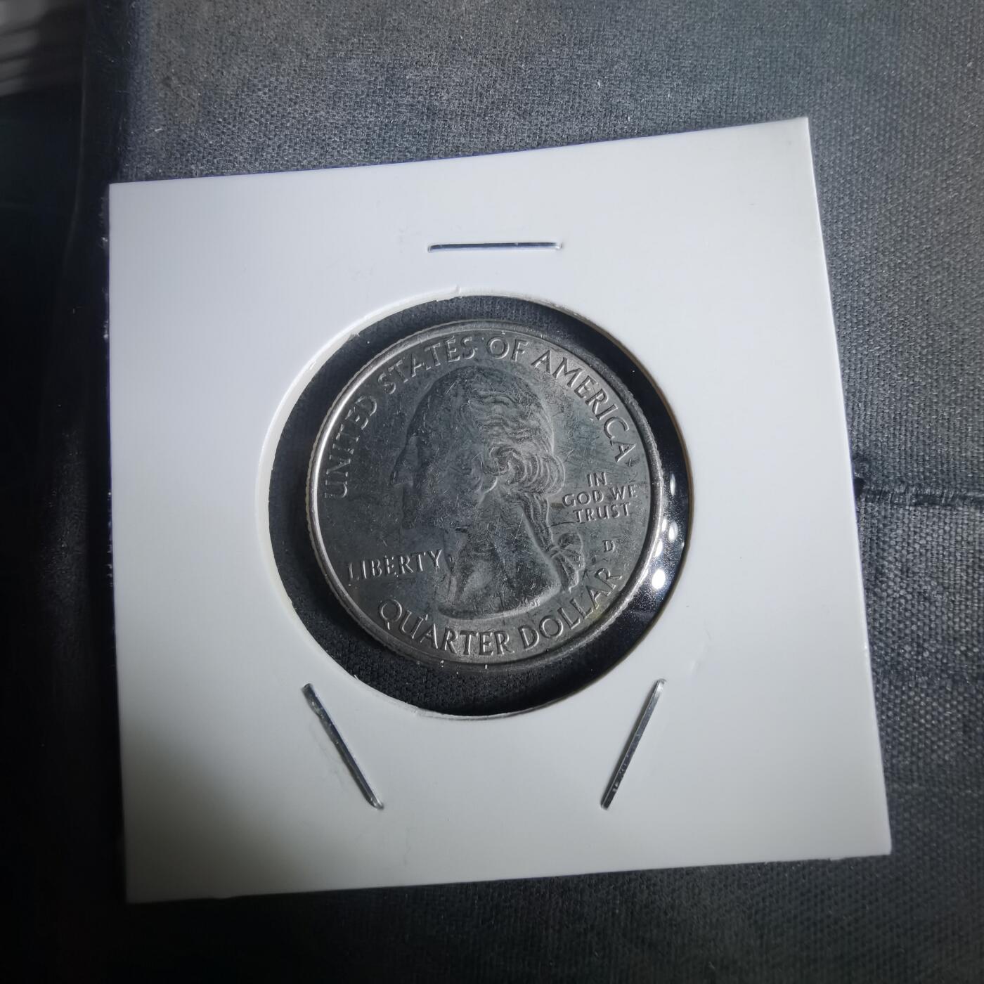 沼泽如烟--第976场 美国2014年25分纪念币