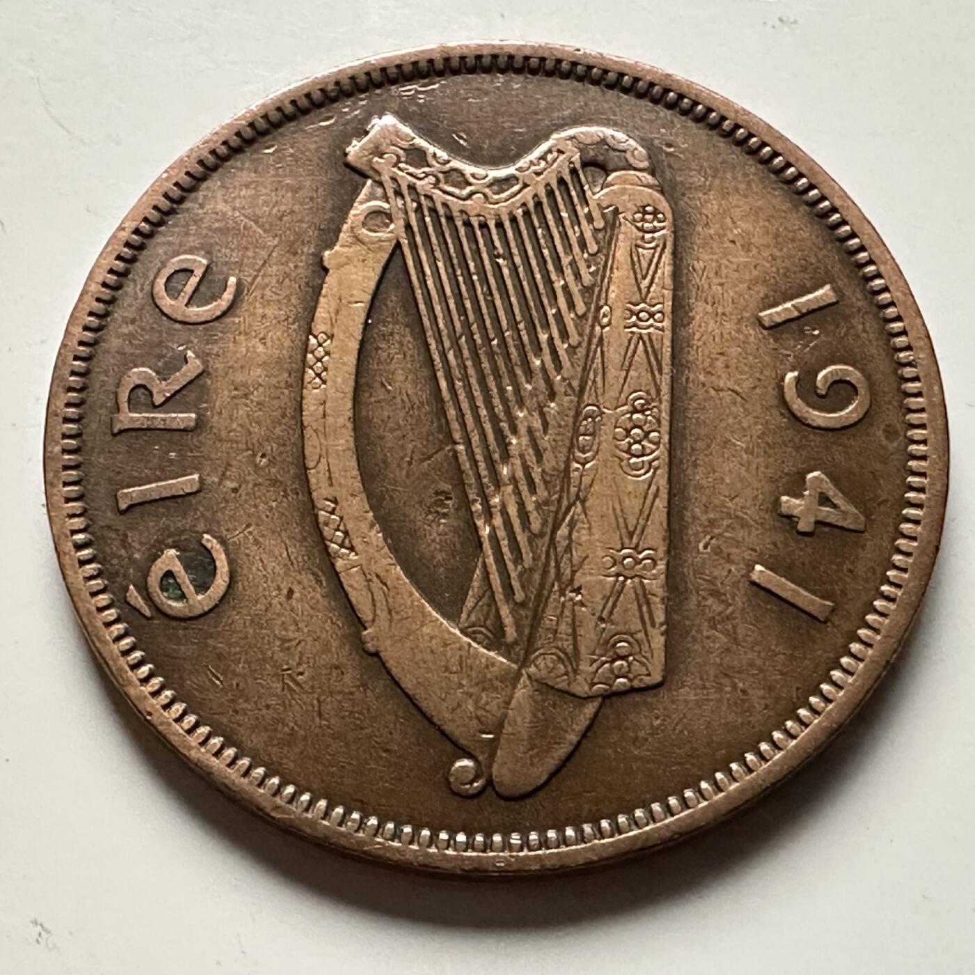 🌹外币初藏🌹🐯2026年第13场  每周二四六晚8️⃣点 接代拍 爱尔兰1941年一便士