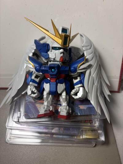 【0佣福利场】手办盲盒专场 周六晚上21点截拍 - 万代 qmsv mini 掉毛 飞翼零式ew 原色 高达