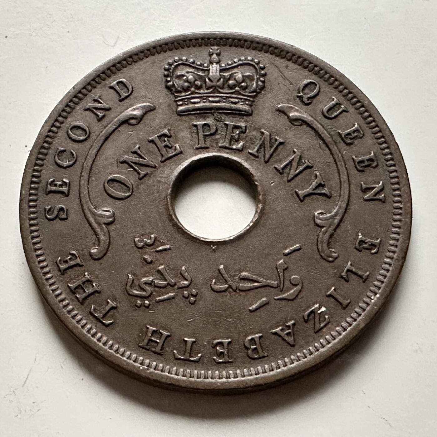 🌹外币初藏🌹🐯2026年第13场  每周二四六晚8️⃣点 接代拍 英属西非1956年一便士铜币