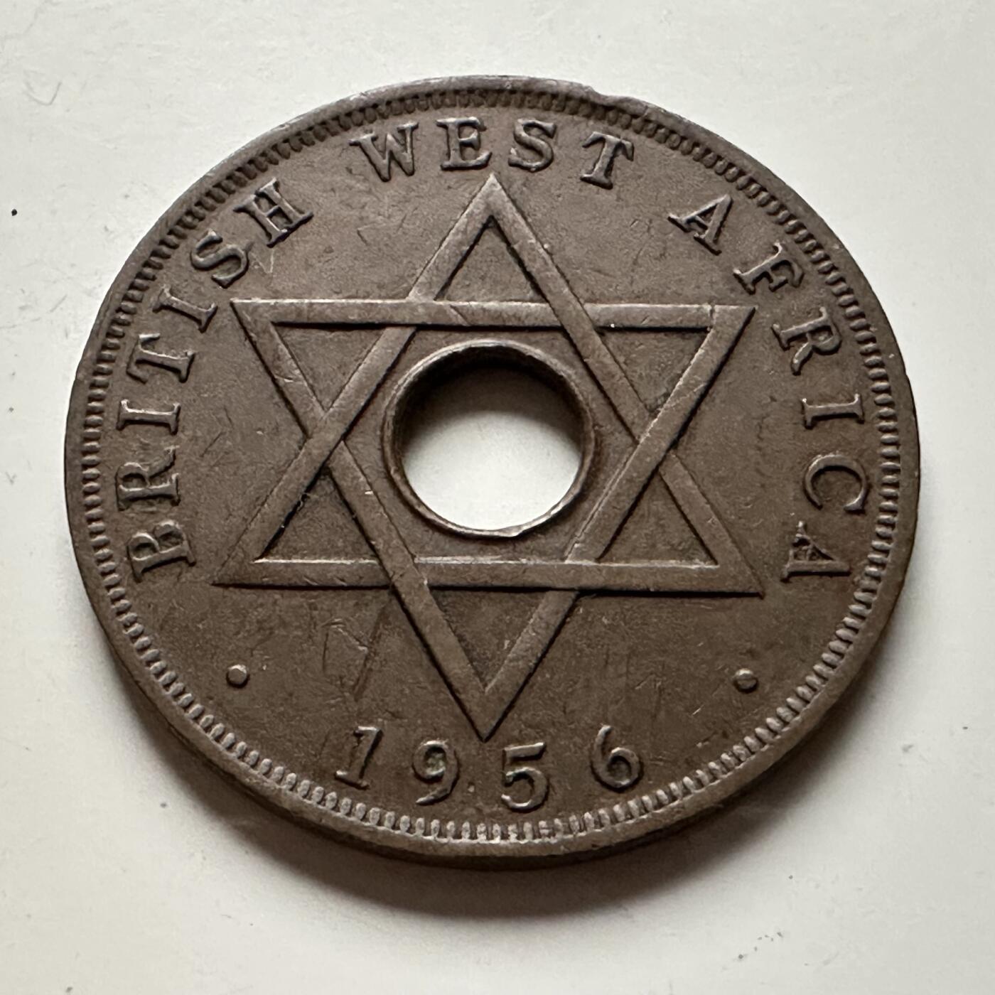 🌹外币初藏🌹🐯2026年第13场  每周二四六晚8️⃣点 接代拍 英属西非1956年一便士铜币