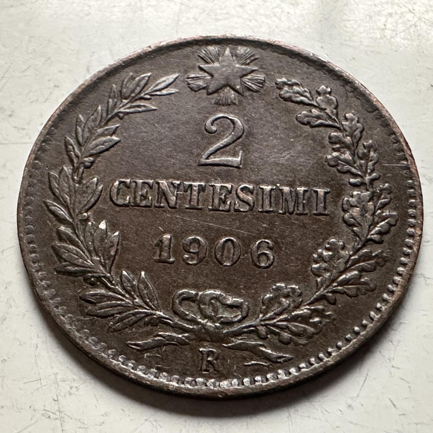 🌹外币初藏🌹🐯2026年第13场  每周二四六晚8️⃣点 接代拍 意大利1906年2分