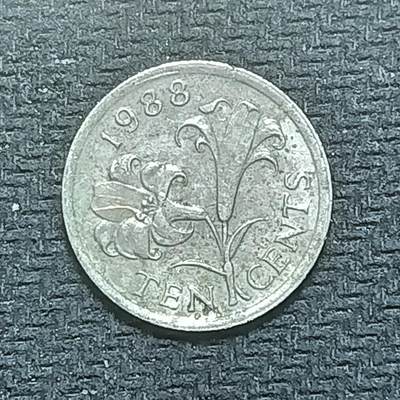 新2026B第六组世界各国精品钱币奖章纪念章花钱401-830 - 825百慕大群岛10分