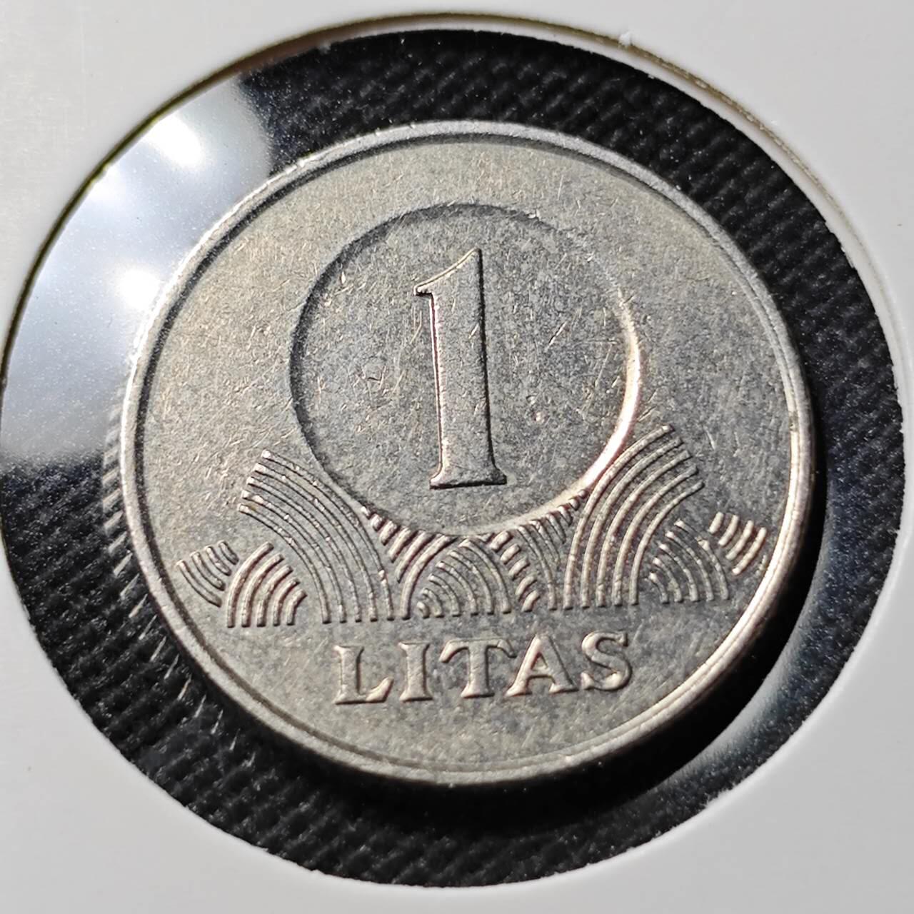 KK钱币收藏小铺  第390期  2月预留时间 周末发货  立陶宛1立特