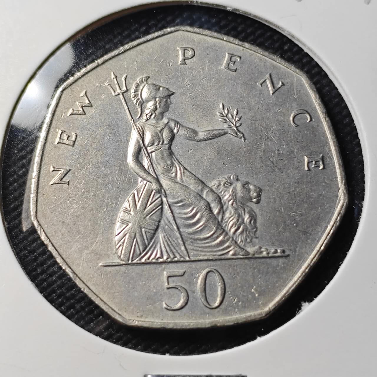 KK钱币收藏小铺  第390期  2月预留时间 周末发货  1979英国大5便士