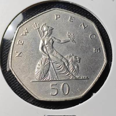 KK钱币收藏小铺  第390期  2月预留时间 周末发货 -  1979英国大5便士