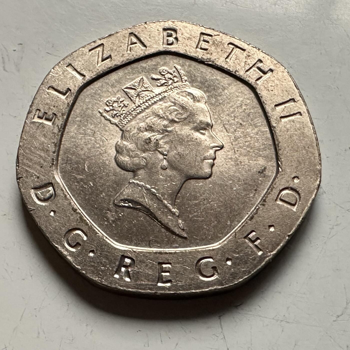 🌹外币初藏🌹🐯2026年第13场  每周二四六晚8️⃣点 接代拍 英国1985年20便士