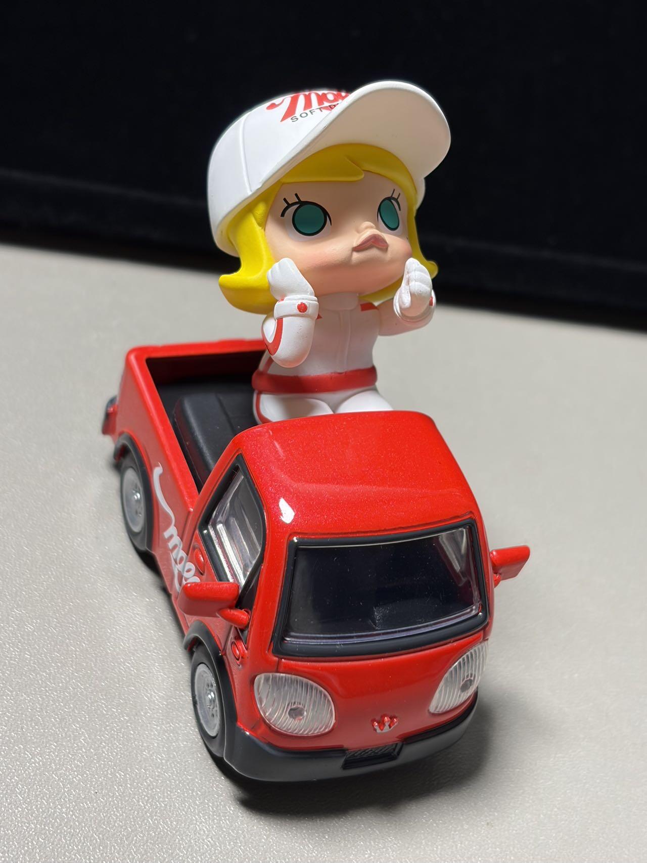 【0佣福利场】手办盲盒专场 周六晚上21点截拍 【绝版】泡泡玛特Molly魔力卡卡系列茉莉汽水车