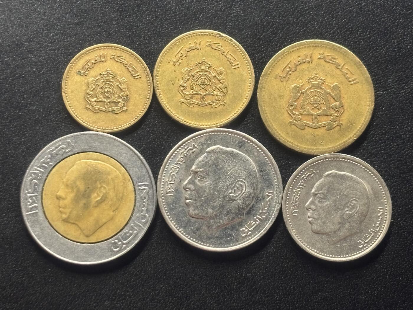 邮泉阁限时拍卖第四十场 非洲专场（硬币在国外。请付邮费6元。） 摩洛哥19867年6枚