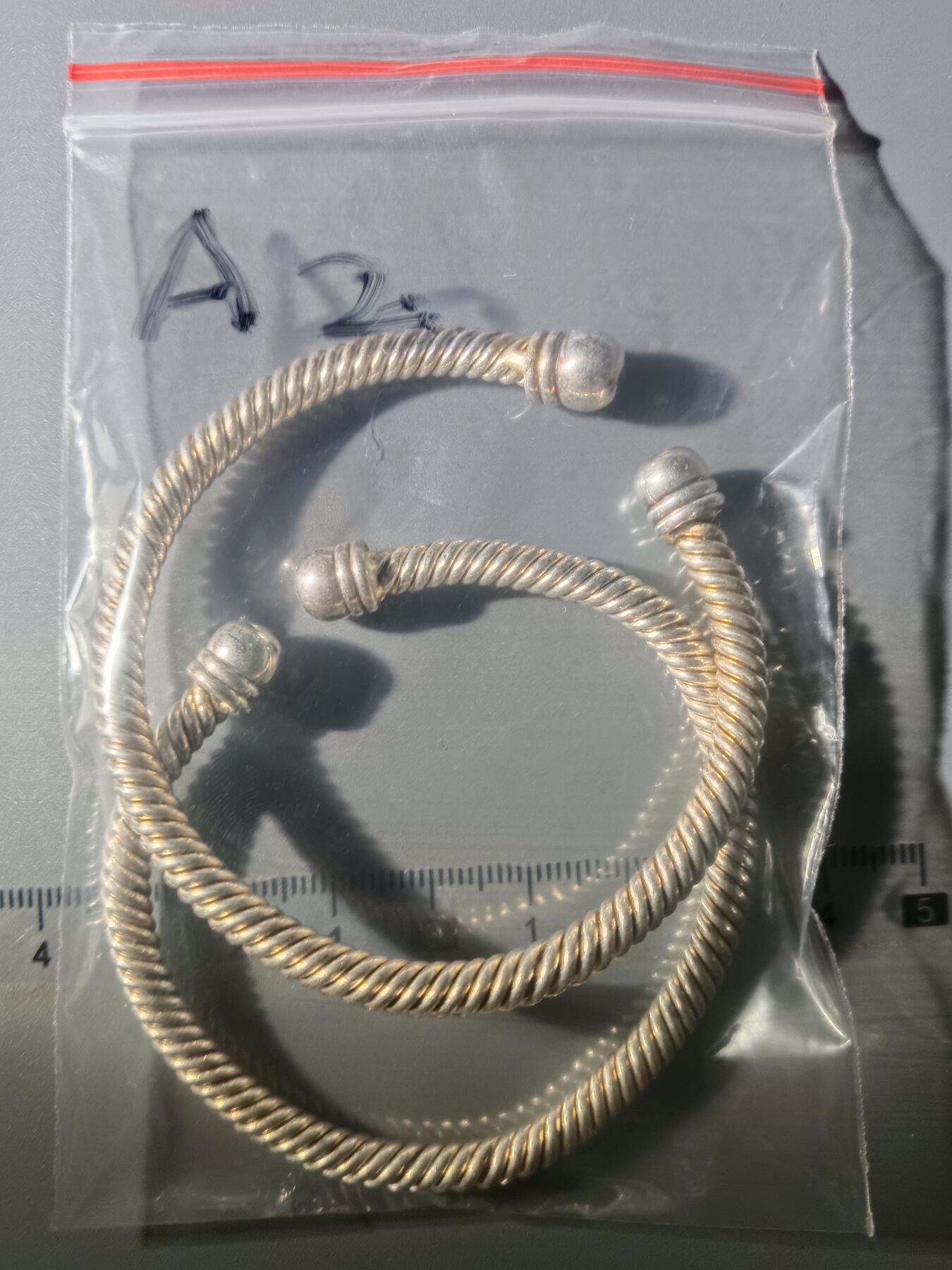 113期新疆红钱粟特钱币丝路钱币专场 A2回流手镯