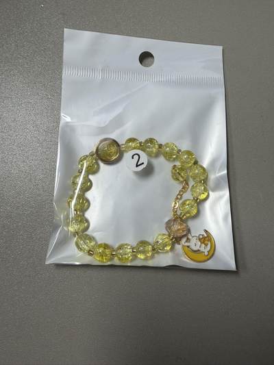 【0佣福利场】手办盲盒专场 周六晚上21点截拍 - 水晶手串 黄 