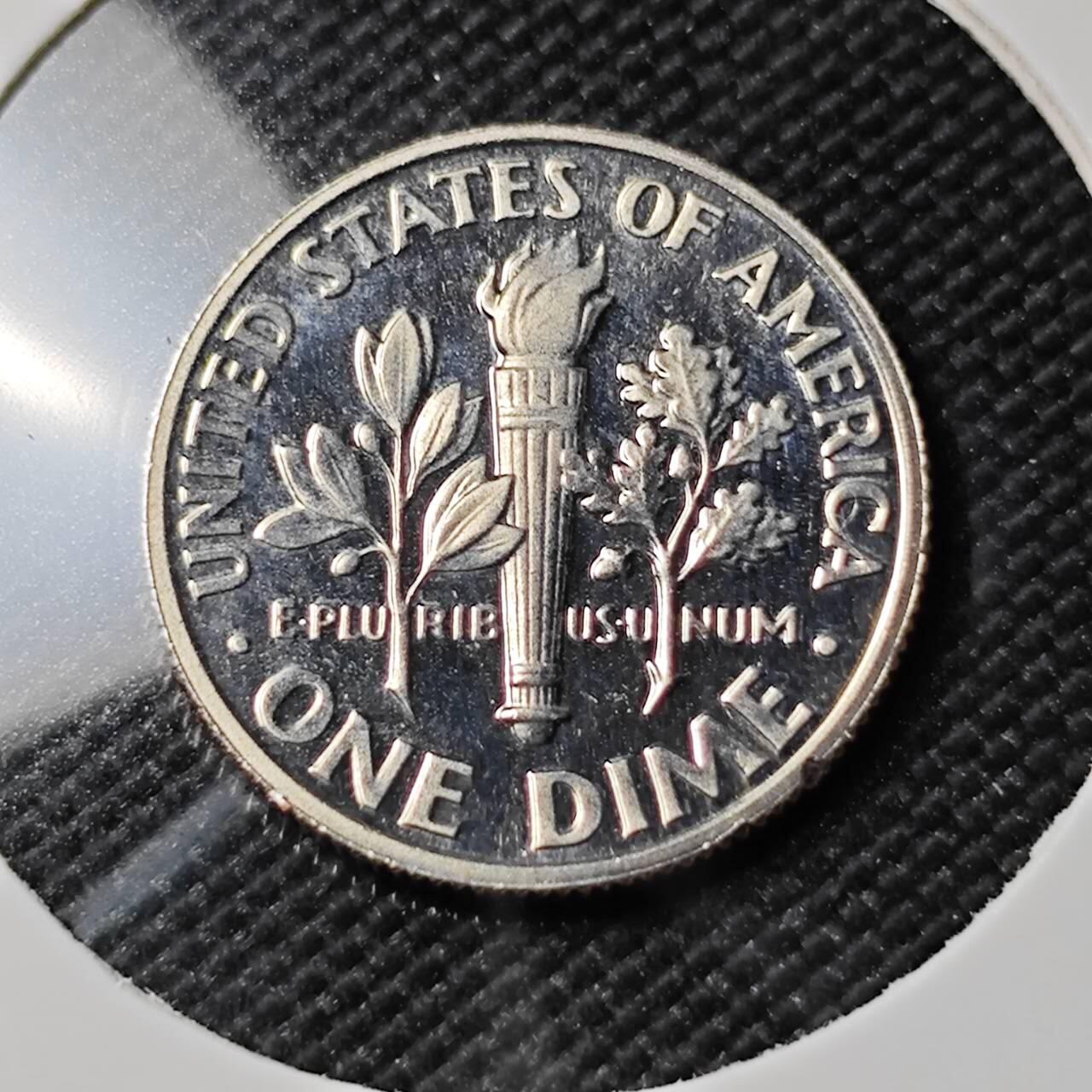 KK钱币收藏小铺  第390期  2月预留时间 周末发货  1987美国10分精制币