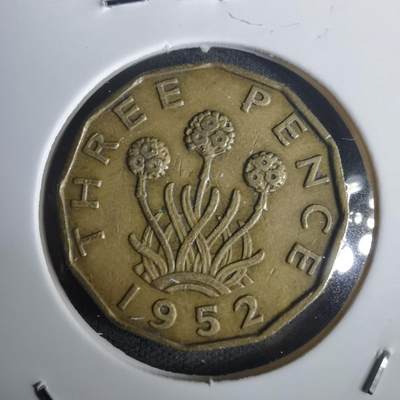 沼泽如烟--第976场 - 英国1952年3便士