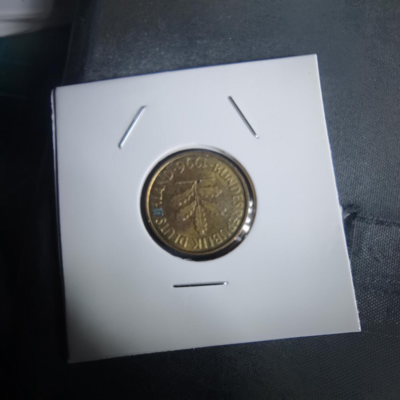 沼泽如烟--第976场 德国1996年5芬尼