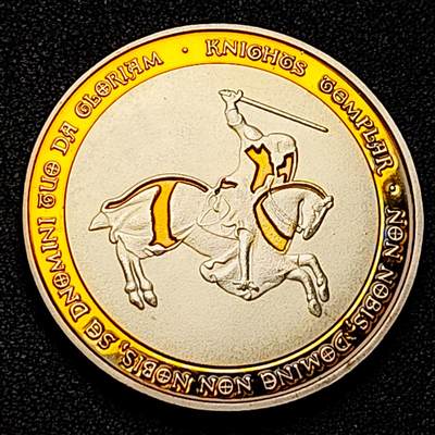 泉币菌-第176场- 精品福利场 - 纪念章 马剑骑士 40×3mm