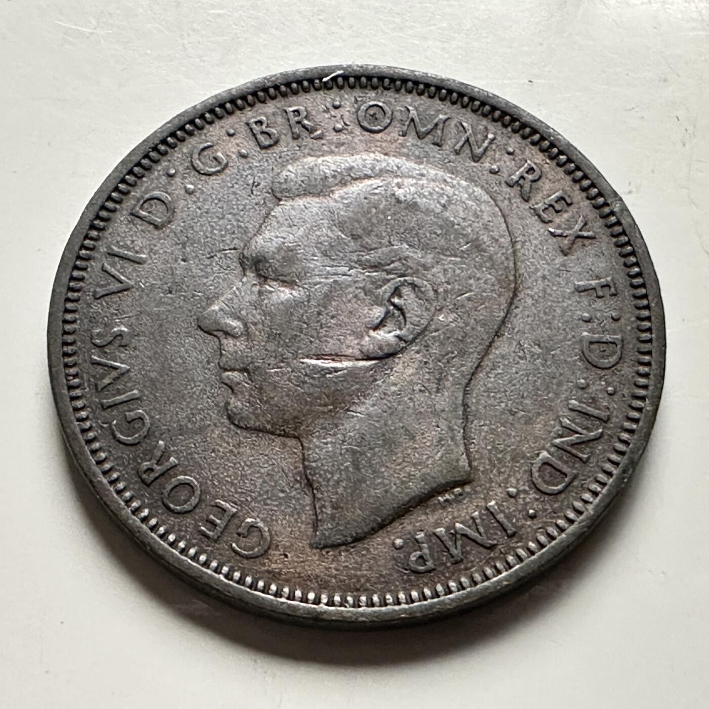 🌹外币初藏🌹🐯2026年第13场  每周二四六晚8️⃣点 接代拍 英国1944年1/2便士