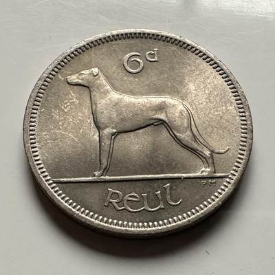 🌹外币初藏🌹🐯2026年第13场  每周二四六晚8️⃣点 接代拍 - 爱尔兰1964年6便士