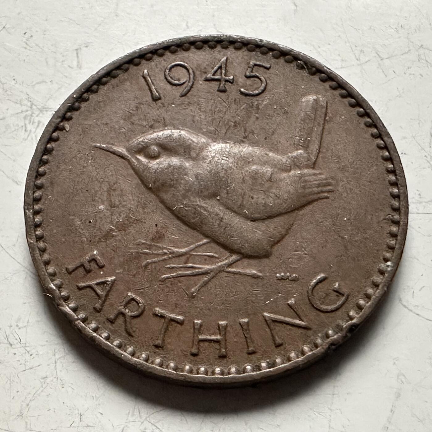 🌹外币初藏🌹🐯2026年第13场  每周二四六晚8️⃣点 接代拍 英国1945年一法新 b