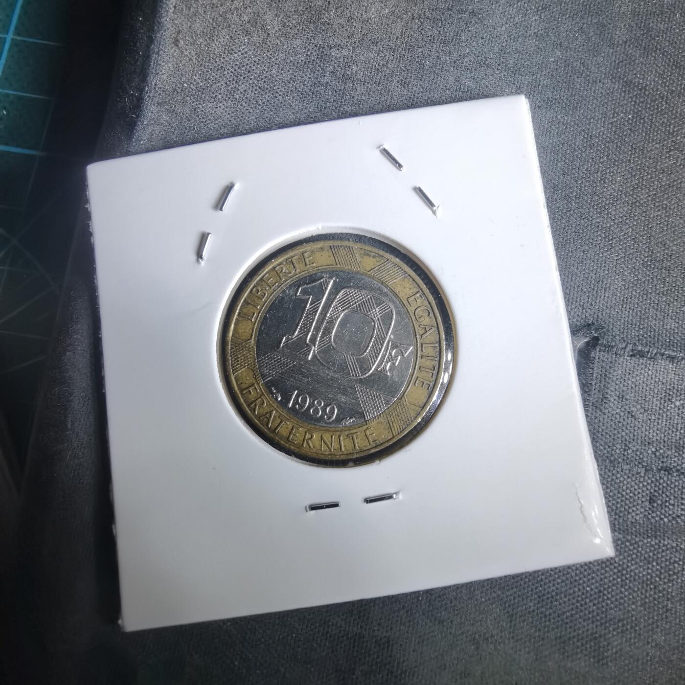 沼泽如烟--第976场 法国1989年10法郎